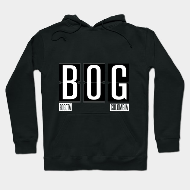 BOG - Bogota Airport Code Souvenir or Gift Shirt Apparel Hoodie by HopeandHobby